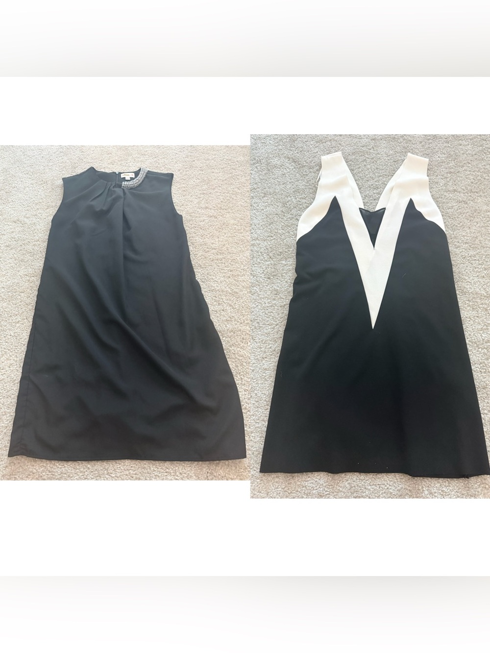 3.1 Phillip Lim for Target Zara bundle Black and White Sleeveless Mini Dress